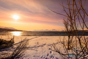 Sunset in Tromso